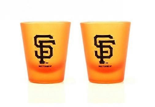 San Francisco Giants MLB Milchglas Schnapsglas 2er Pack