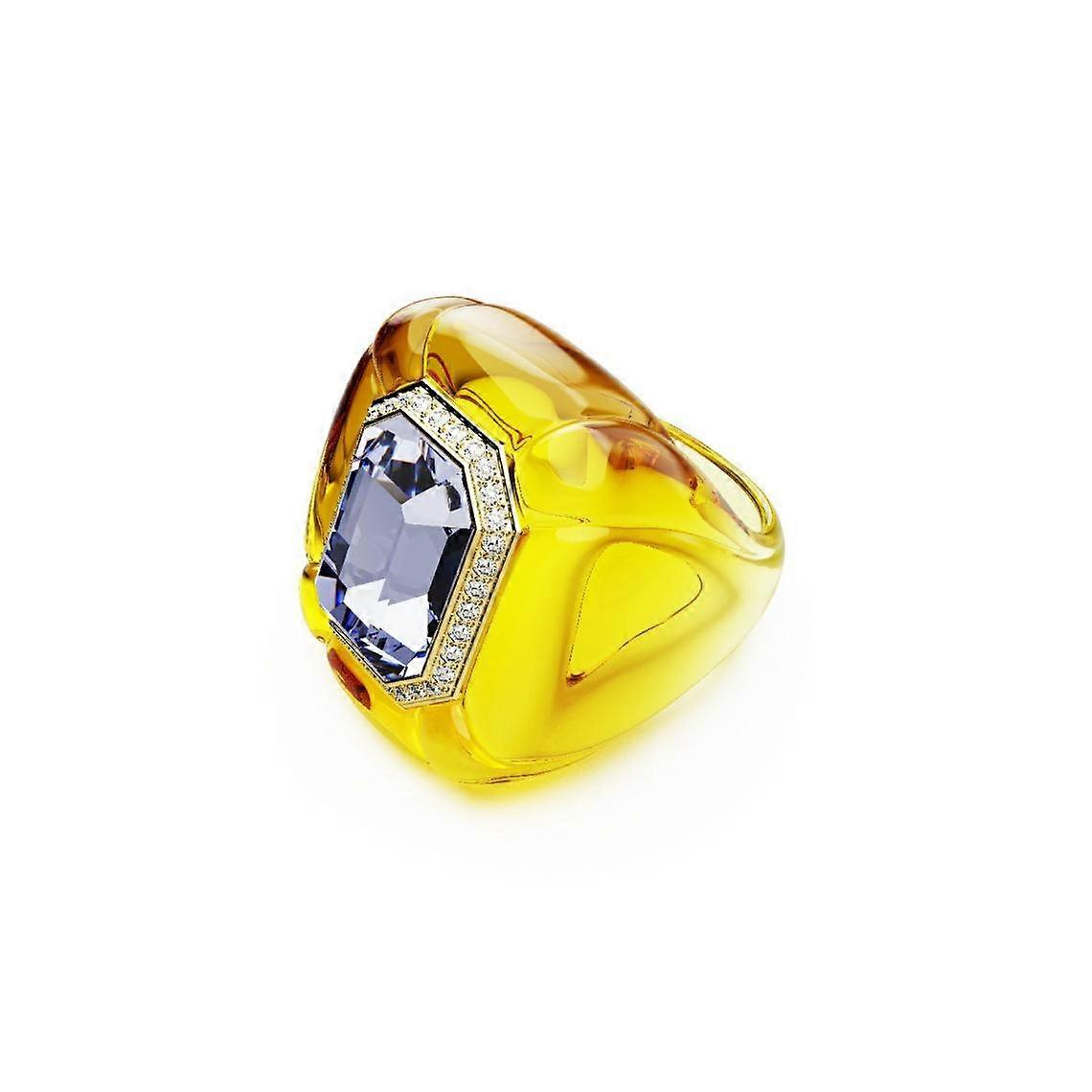 Swarovski Dulcis Dames Ring - Geel Vergulde 570997