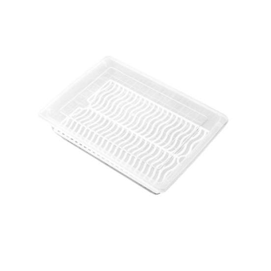 Food Fresh Box Rectangle Fruit Meat Storage Transparent Kitchen Clear Case for Freezer