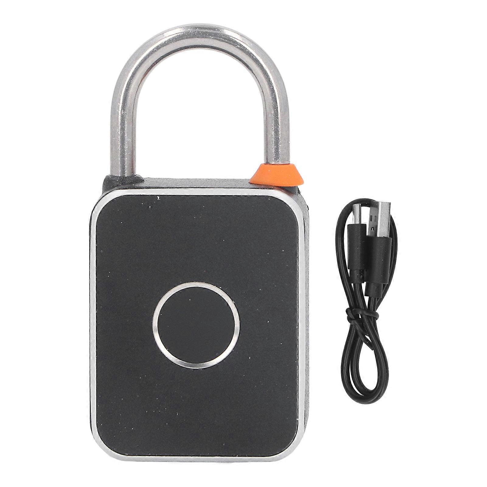 Smart Biometric Fingerprint Padlock with App Control for Secure Keyless Access