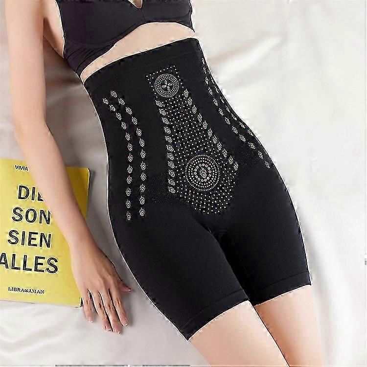 Negative Ions Unique Fiber Restoration Shaper High Waist Women's Panties Seamless Body Shaping