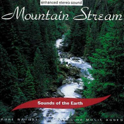 Sounds of the Earth Mountain Stream Pure Sound. No Voices Or Music Added CD