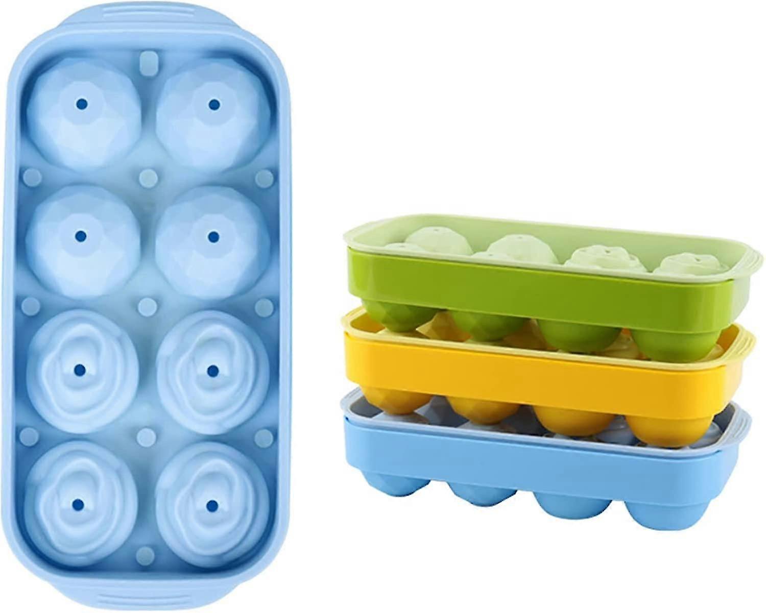 Ice Maker Making Ice Smooth Rose Rhombus Shape Ice Cube Kitchen Supplies