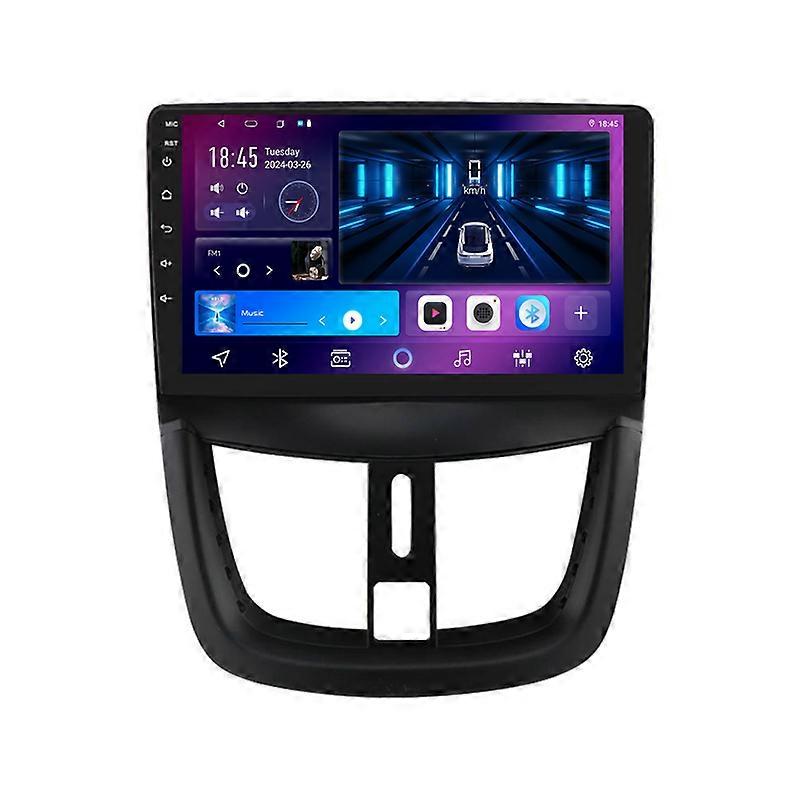 2 Din For Peugeot 207 207CC 2007-2013 Carplay 4G 8-core WIFI Android Auto Car Radio Player Stereo Car Multimedia Video Player GPS Navigation DSP RDS