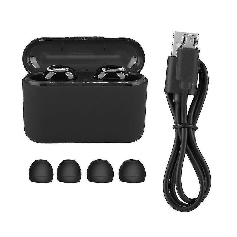 Hbq-q32 Wireless Bluetooth 5.0 Earbuds Tws Headset Stereo Headphone Auto-pairing(black)