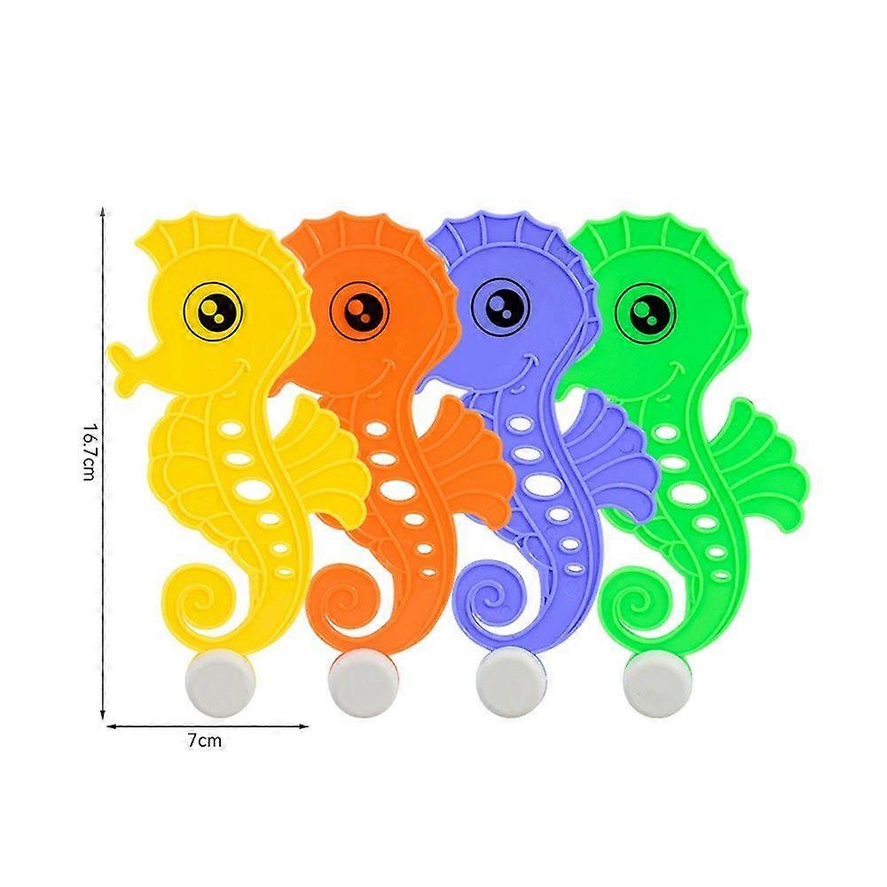 Swimming pool diving toys (4 diving seahorses)