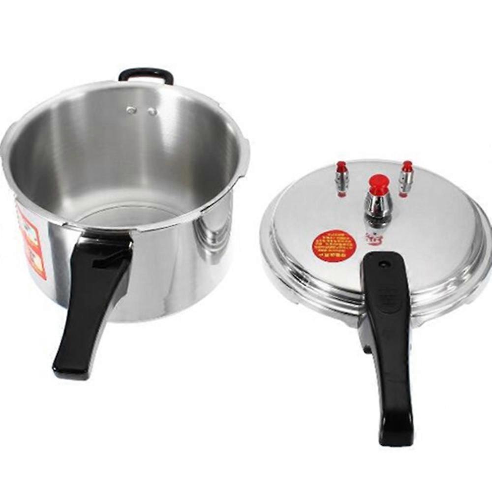 AS 20cm Aluminum Alloy Pressure Cooker Home Use Explosion-Proof Cookware for Gas Stove