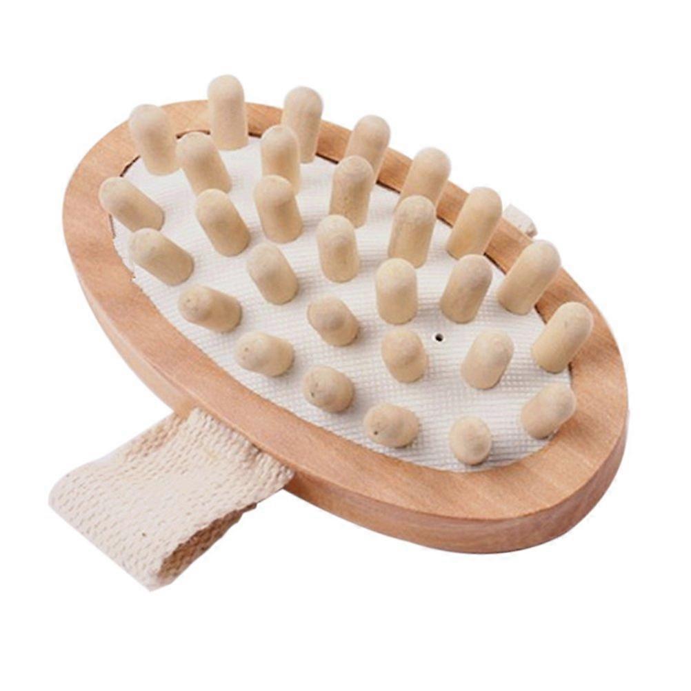 Hair and Skin Exfoliating Massager with Dual-Purpose Function, Soft Silicone Bristles, Ergonomic Design, Portable Size