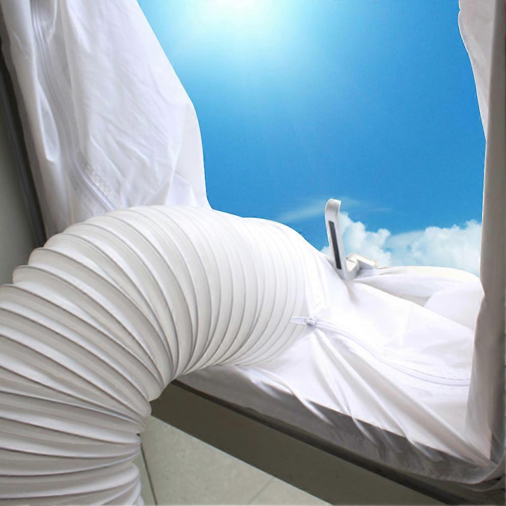 Flexible cloth sealing sheet window sealer for mobile air conditioner