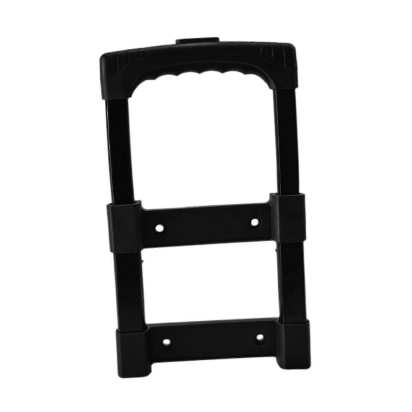 旅行スーツケース伸縮ハンドル簡単な取り付け頑丈な黒の修理部品