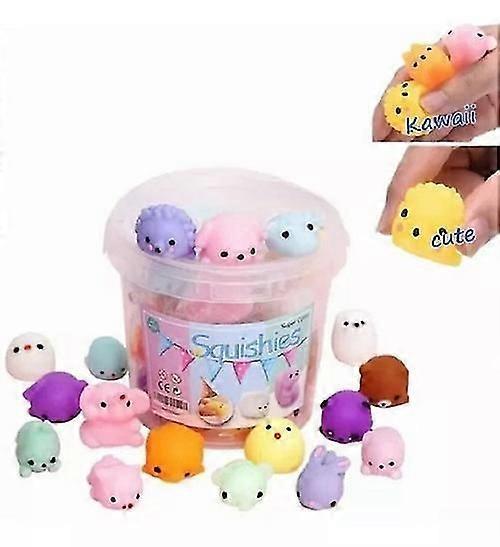 24 muñecas de barril pellizcan y descomprimen juguetes