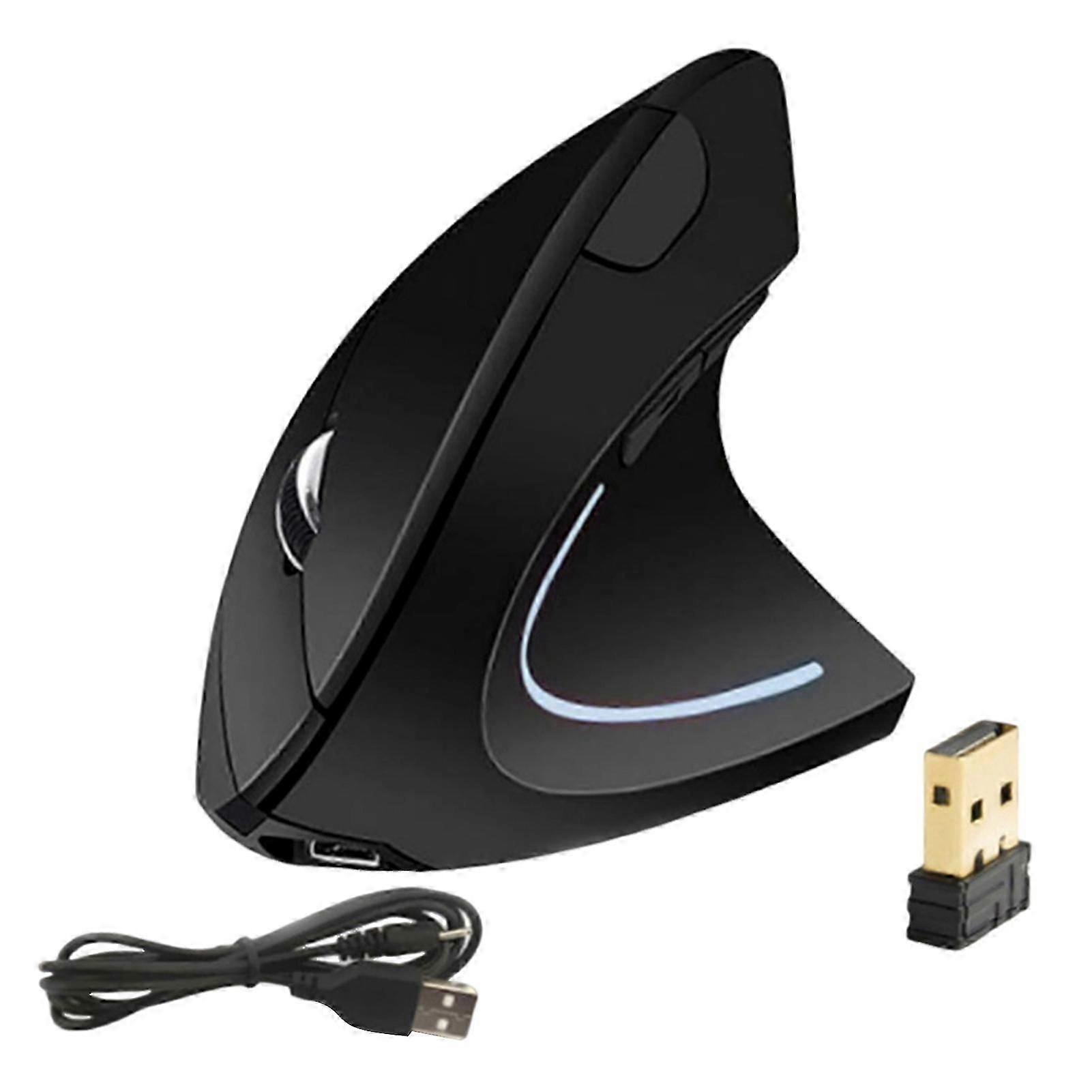 Vertical Ergonomic Mouse 3 Adjustables DPI-Levels Mice for PC Computer