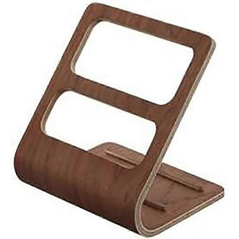 Remote Control Media Organizer, Coffee Table Remote Holder (Walnut Color)