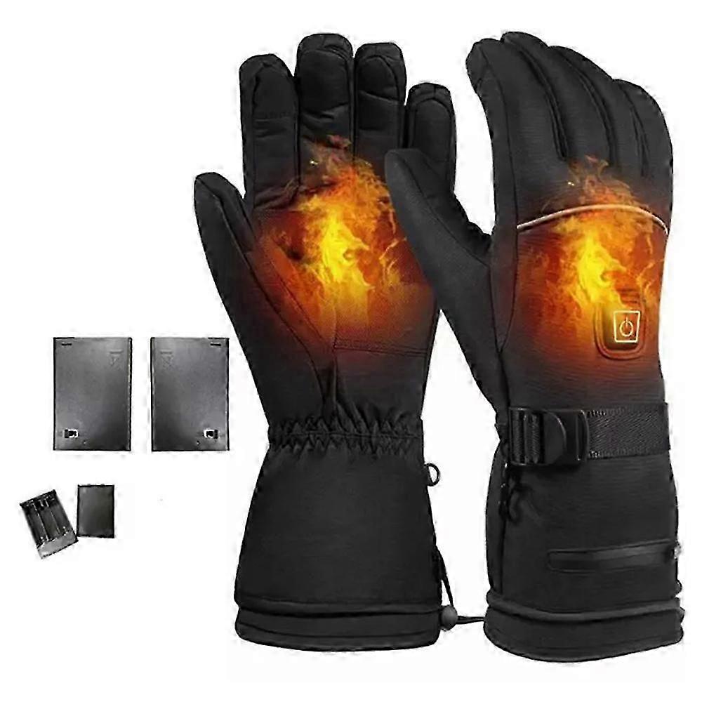 Isıtmalı Eldivenler Erkekler Kadınlar için Isıtmalı Eldivenler Isıtmalı Motosiklet Eldivenleri Su Geçirmez-SYKJ
