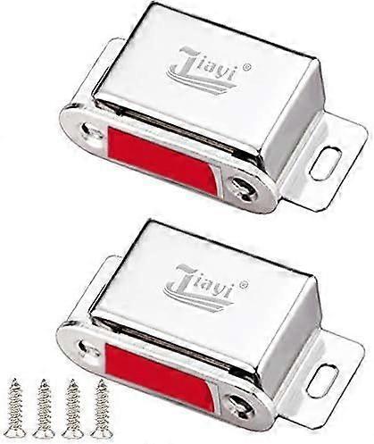 مغناطيس لأبواب الخزانة ، عبوة مغناطيسية من 2 ، مغناطيسي أقرب ، مغناطيس خزانة ، مغناطيس باب 14 كجم للأثاث ، أدراج من الفولاذ المقاوم للصدأ ، ماج