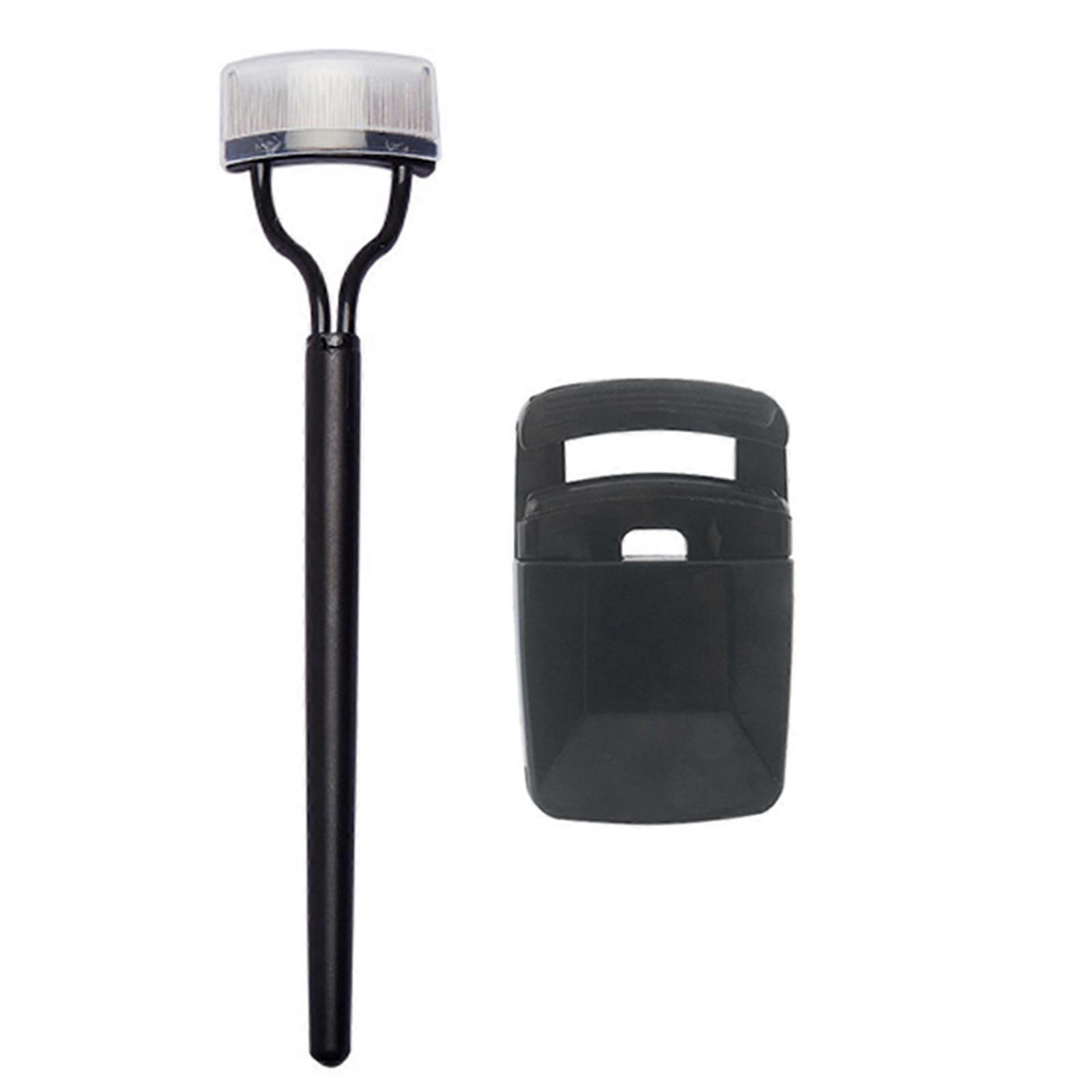 Arc-Designed Eyelash Comb Eyelashes Separator Eyelashes Curler Set Eyelash Comb Mascara- Applicator with Comb Cover