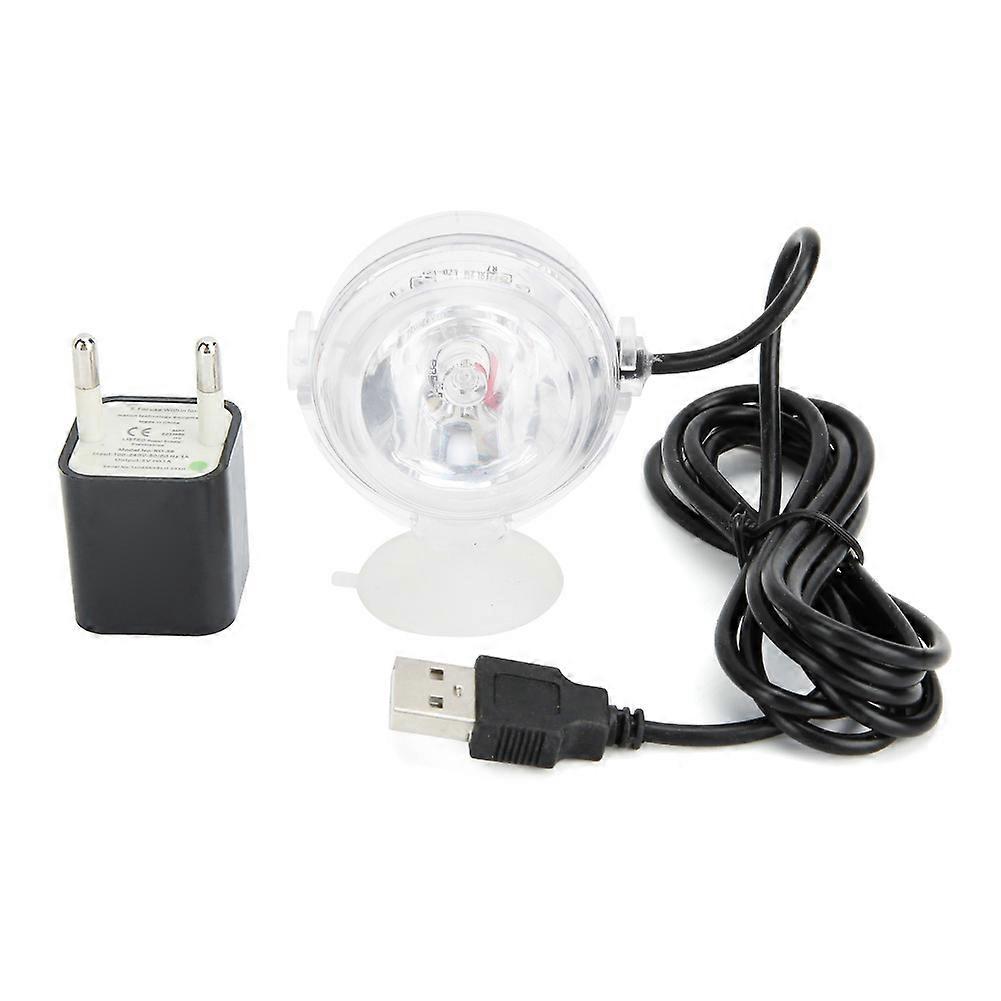 LED Aquarium Submersible Spot Light Fish Tank Underwater Amphibious Lighting Lamp EU Plug 100-240V