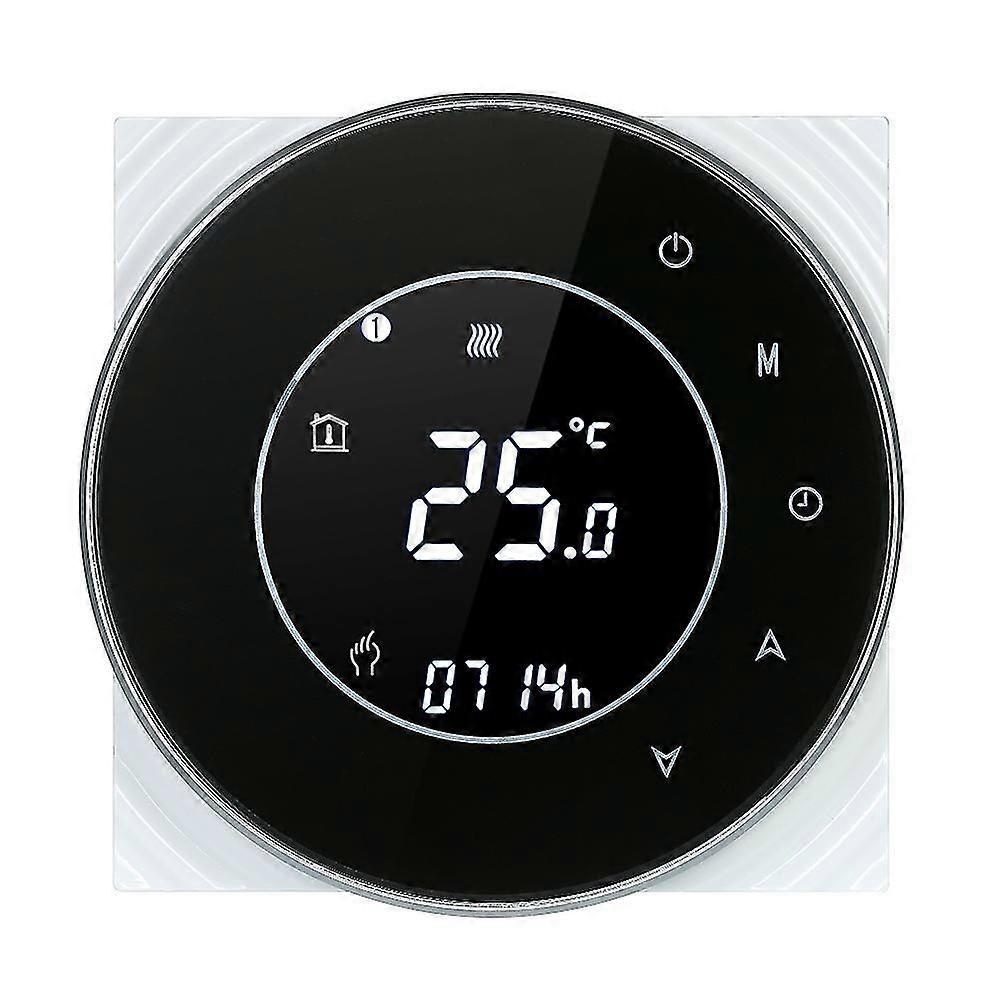 Programmable Gas Boiler Heating Thermostat Dry Contact Temperature Controller Touchscreen LCD with B