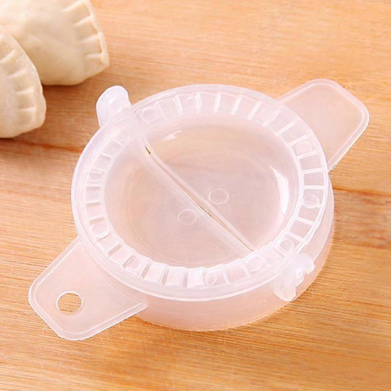 1Pc Plastic Dumpling Molds Jiaozi Maker Dough Press Dumpling Pie Ravioli Mold