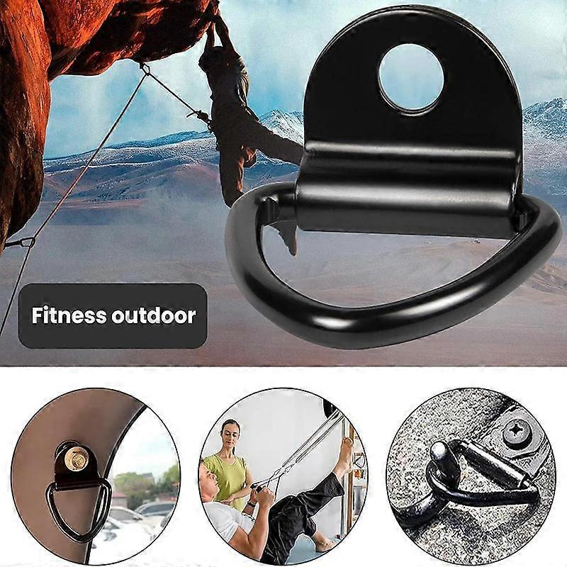 V-shape D-ring Hook Cargo Tie Down D Shape Pull Hook Triangular Rope ...