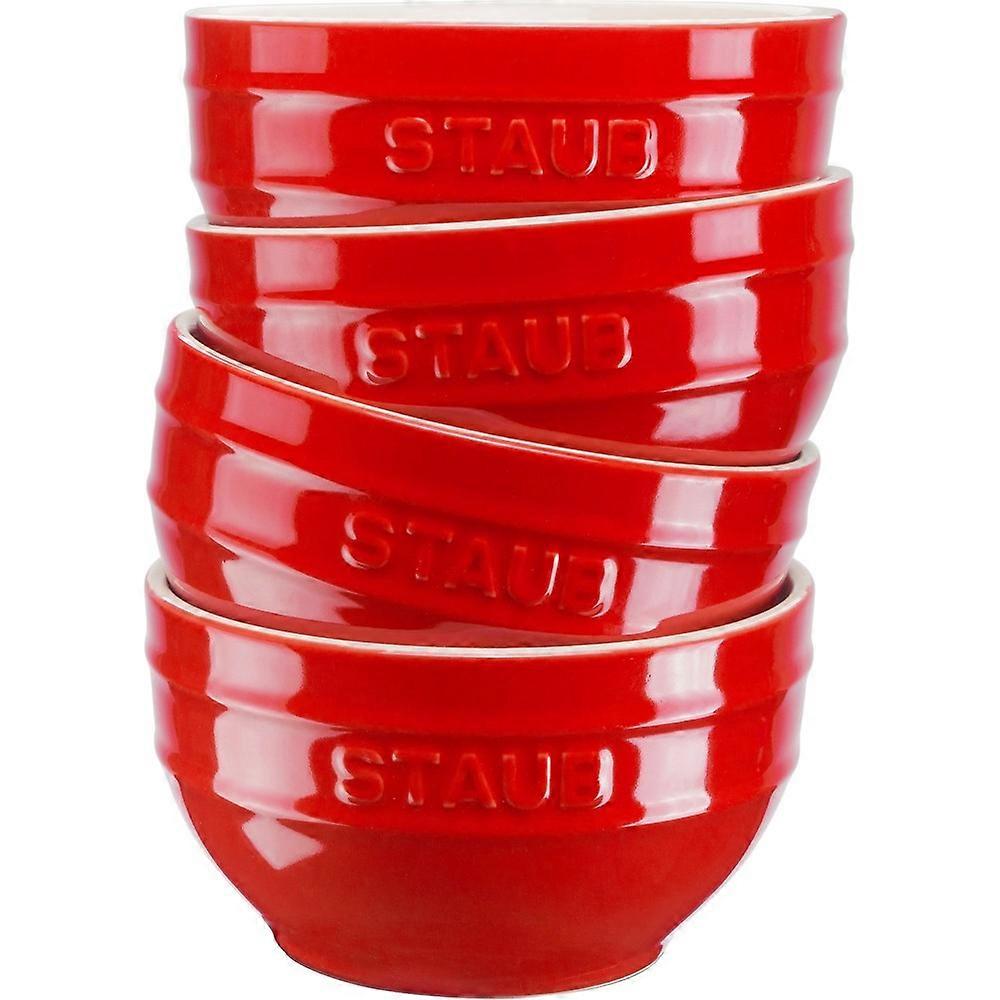 Staub set of 4 round bowls 14 cm 405081460