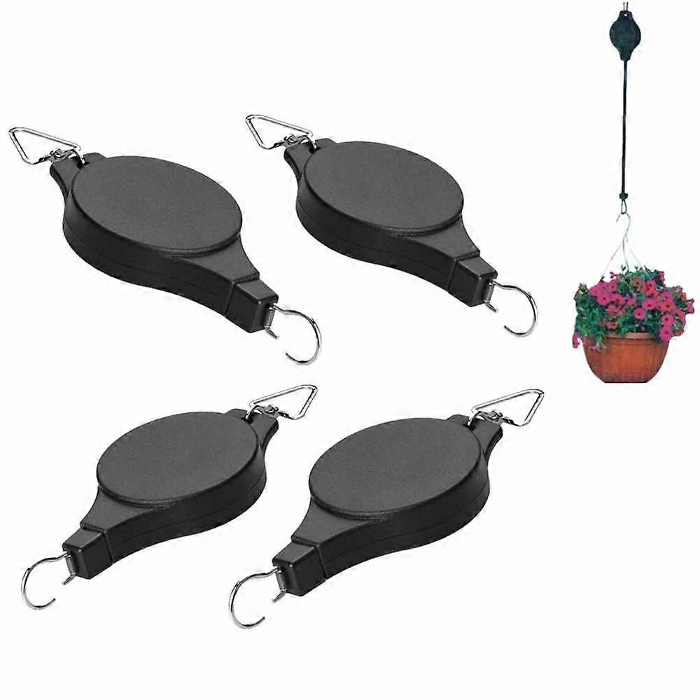 4pcs retractable hanging pot hooks