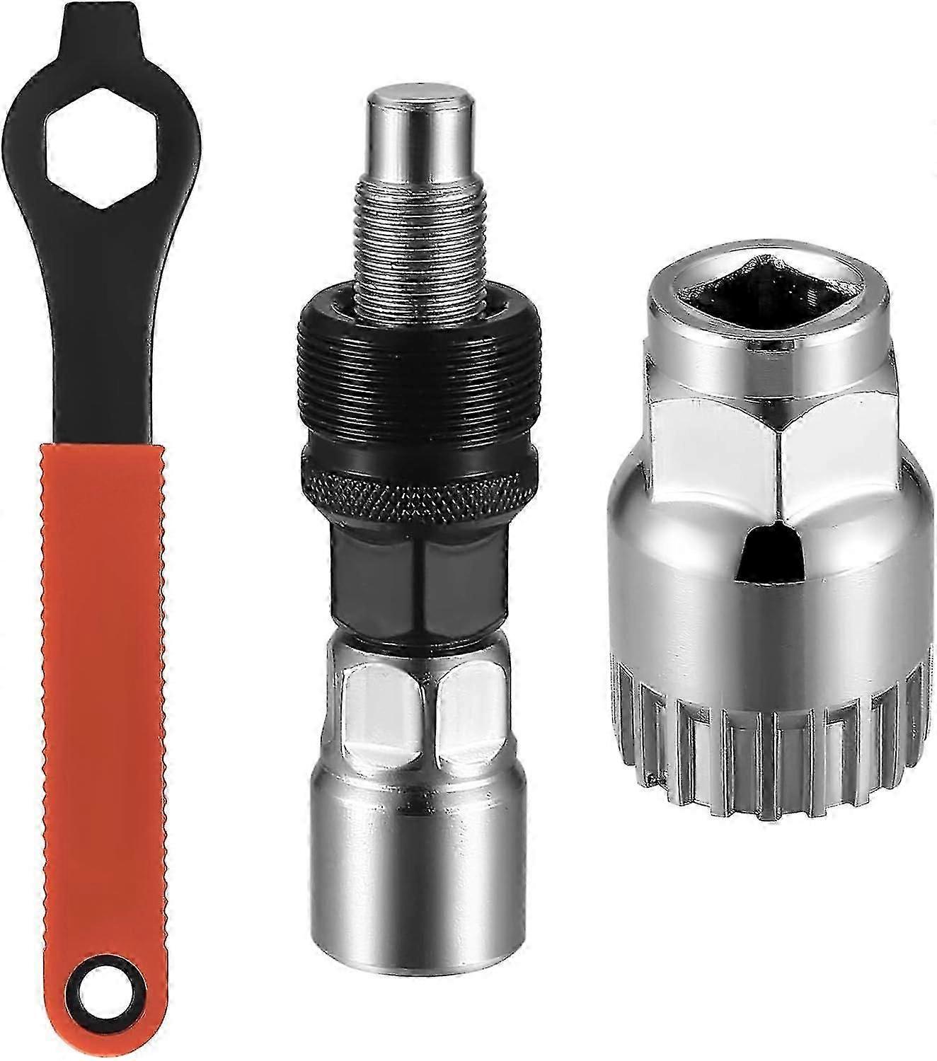 Bicycle Crank Puller And Bottom Bracket Tools: 16 Mm Wrench Set