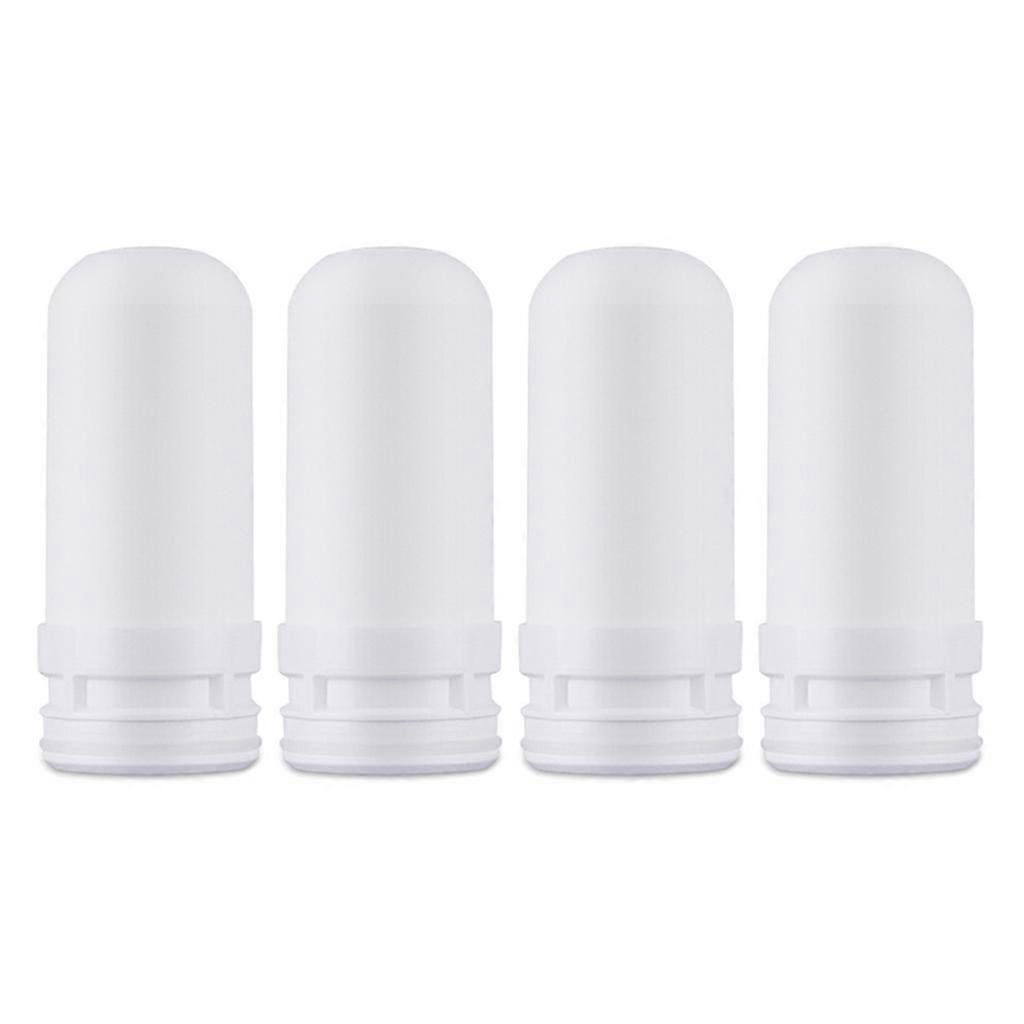 4 Pcs Tap Ceramic Filter Cartridge Home Kitchen Dechlorination Filter Elements