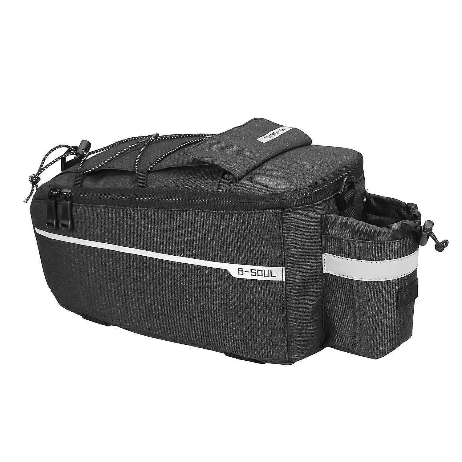 Insulated Cycling Rear Rack Bag Waterproof Storage for Bikes - Large Capacity, Durable Material, Universal Fit