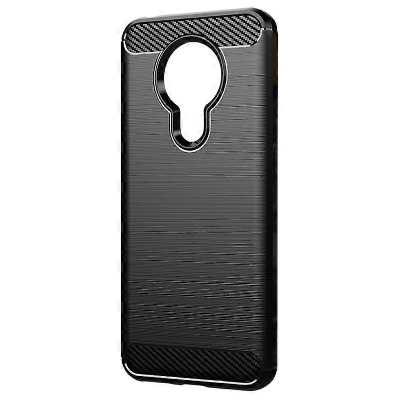 Suitable for Nokia 5.3 Case Anti-Fall Protective Shell Brushed Black