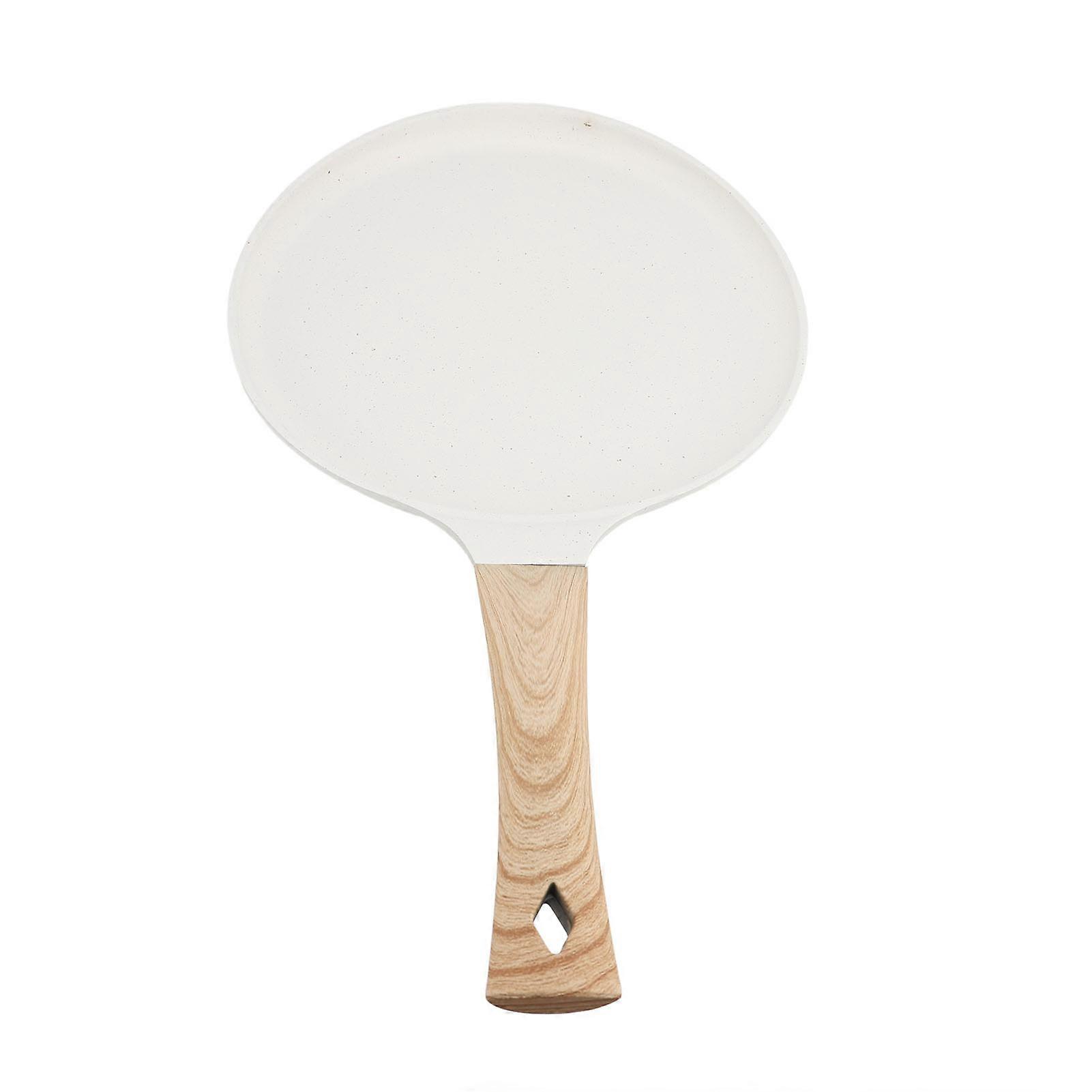 Poêle à crêpes antiadhésive multifonctionnelle intégrée pour cuisinière à crêpes, cuisinière de cuisine beige 20 cm