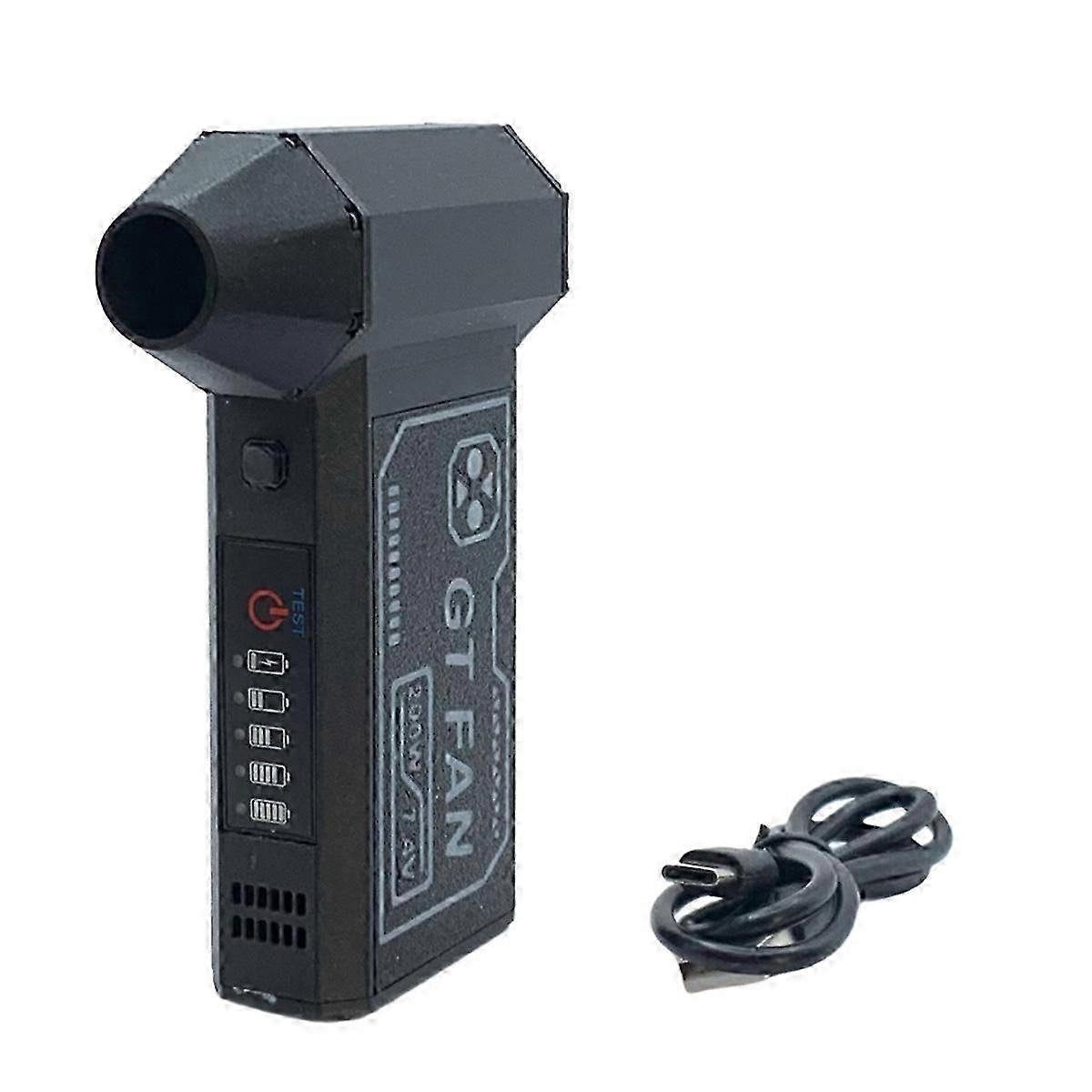 130000RPM Mini Air Blower Handheld Turbo Fan Dust Cleaner Wireless Electric Blower Portable Powerful Turbo Jet Fan