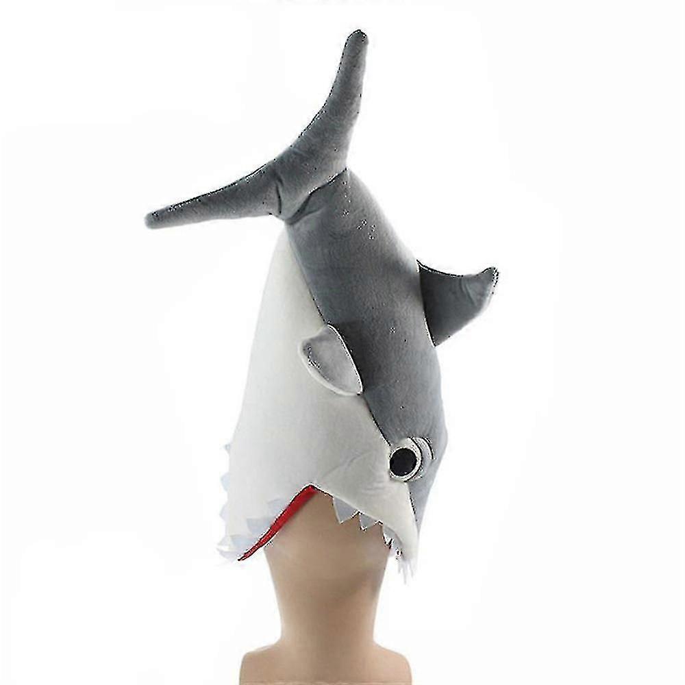 Deluxe Shark Hat, Plush Shark Hat