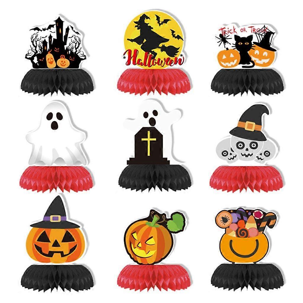 Halloween Theme Small Cupcake Toppers Cupcake Wraps Party Decorations