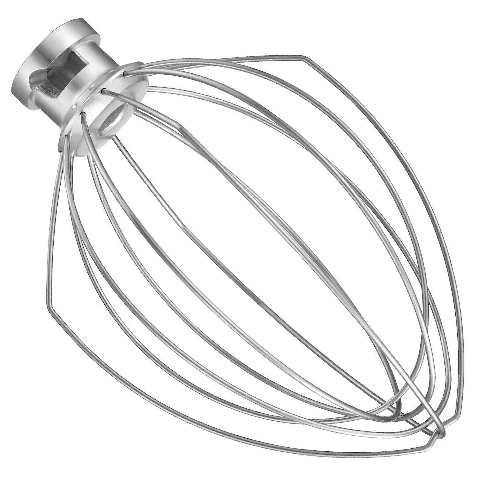 Wire Whip for KitchenAid Stand Mixer 5QT 6QT, Stainless Steel Whisk Attachment for Egg and Cream Mixing
