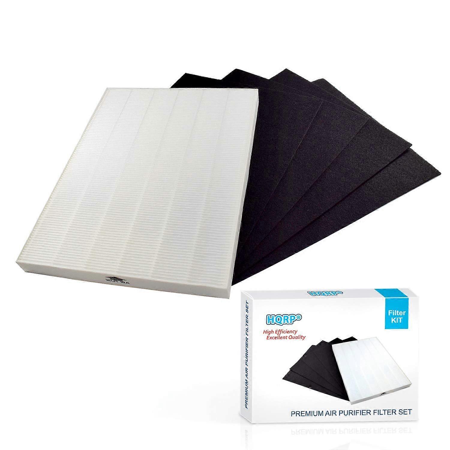True HEPA + 4 Carbon Filter Set Compatible With Fellowes AeraMax 290/300/DX95, 9287201 & 9324201 Air Filter Replacement
