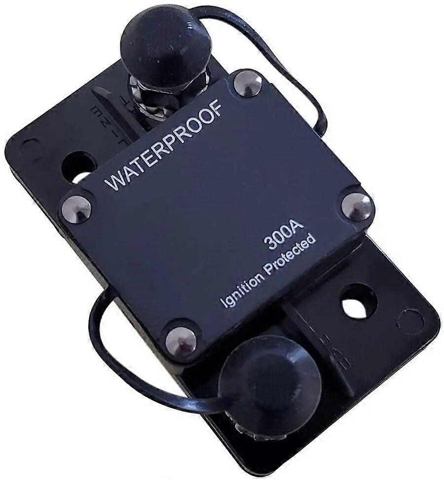 Iztoss 12V-48V 30-250A Hi-Amp Circuit Breaker with Manual Reset 3/8 Stud Circuit Breakers for Boat Solar Project Motorhome F433