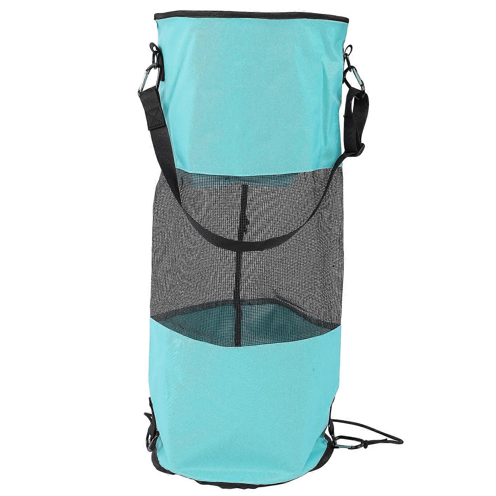 Sacs poubelles pour bateaux, réutilisables, étanches, portables, en maille, pour le stockage des déchets de bateaux, bleus