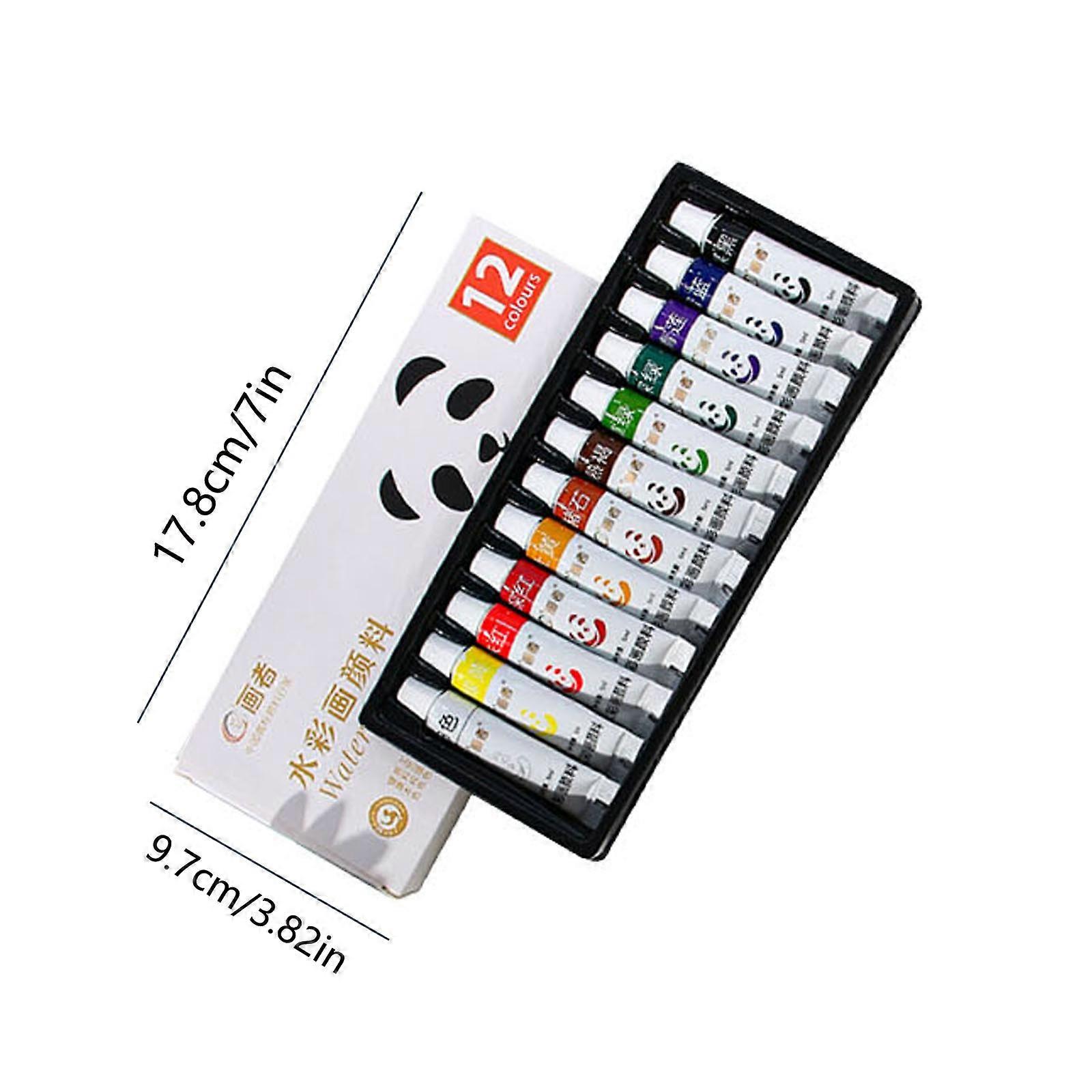 Mini Watercolor Paint Box Acrylic Box Easy To Carry Hand In Hand With Account Book Sketching And Traveling Painting Notebook Encourages Creativity
