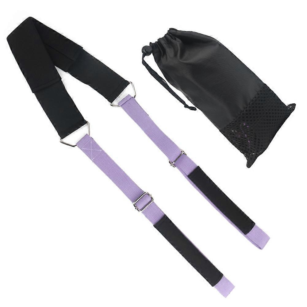 Yoga Stretching Strap Leg Stretcher Backbend Assist Trainer Pilates Back Waist Leg Flexibility Door Strap