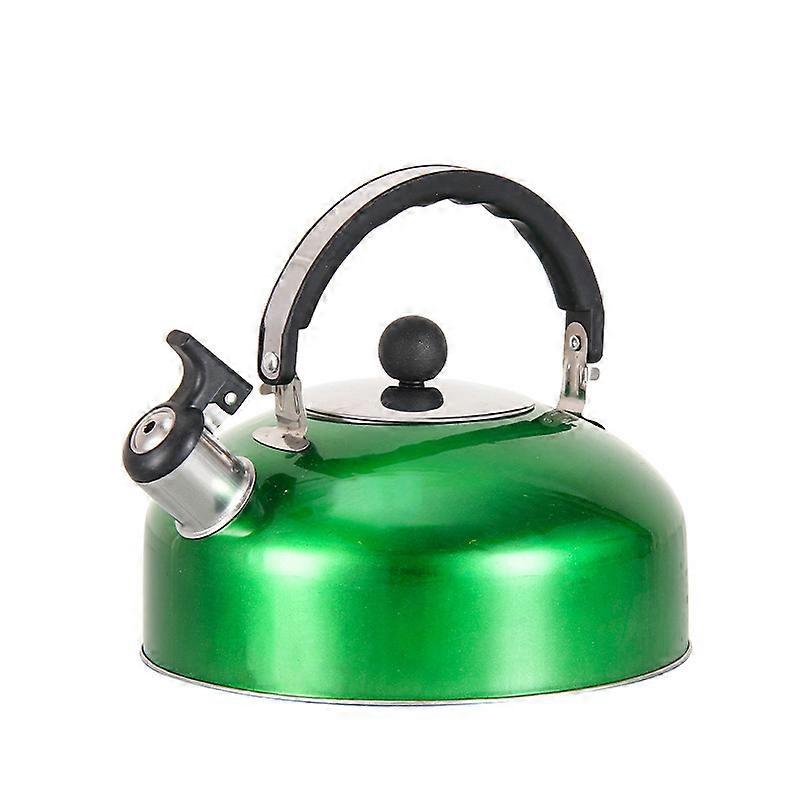 Stove Top Whistling Tea Kettle Stainless Steel Stovetop Tea Kettle 3-L Tea Pot with Handle for All Stovetops