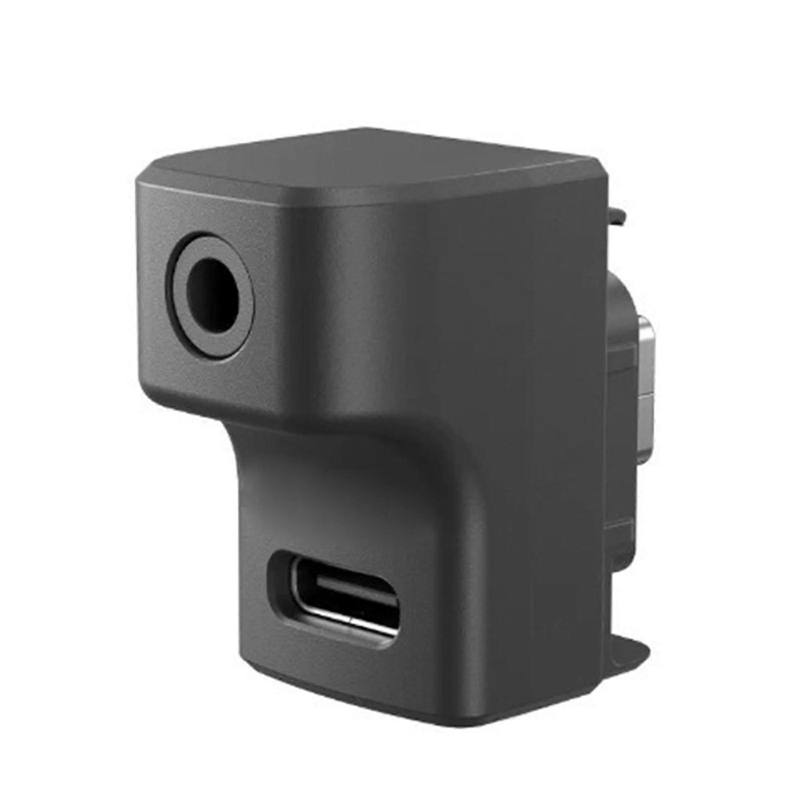 Mic Adapter for Insta360 Ace Pro 2 / Ace Pro/Ace Action Camera Audio Adapter