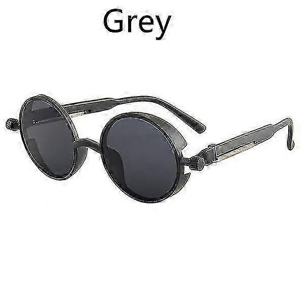 Punk sunglasses polarized retro round sunglasses high quality