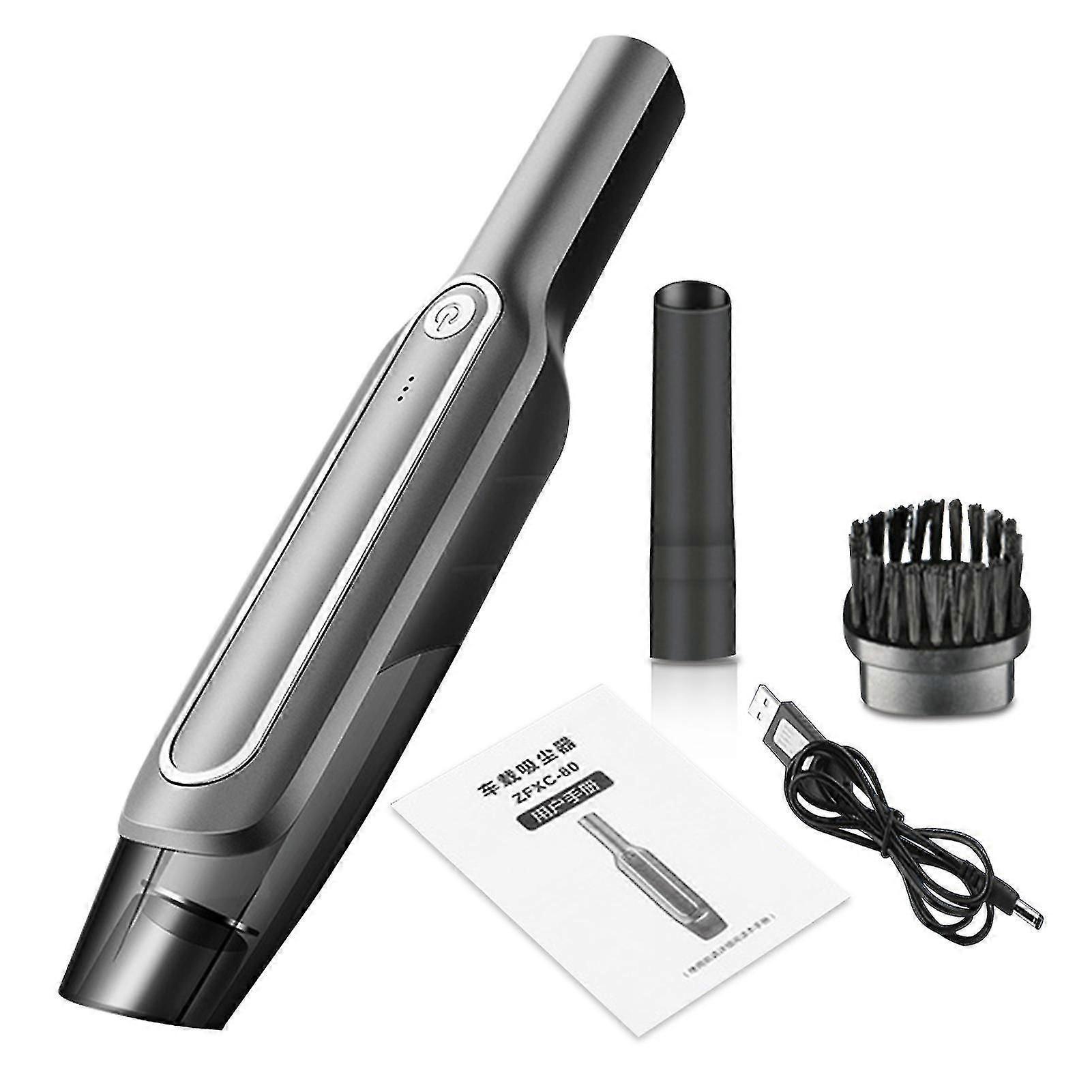 低騒音12Vクリーニングツール6000Paポータブルハンドヘルド掃除機 - 家庭用および車用