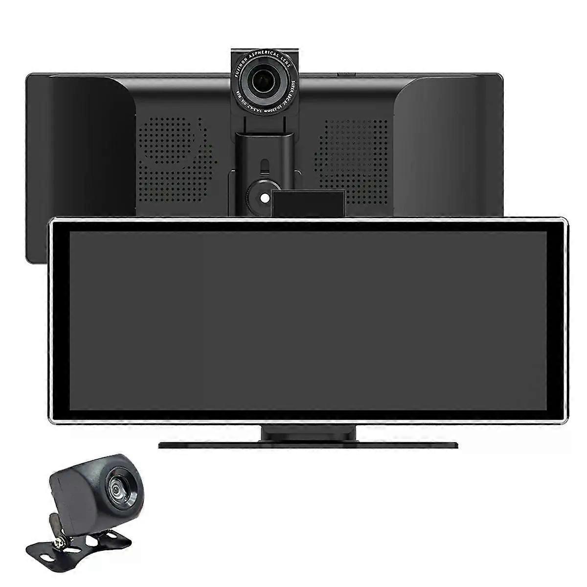 H508/H808D 11.26-inch Bluetooth Car MP5 Player 1920x720 IPS HD Large Screen Portable with CarPlay WiFi FM Transmission