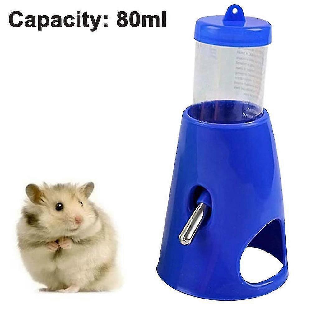 Pet Small Animals Hamster Hideout Drinking Waterer 2-in-1 Water Bottle With Base H