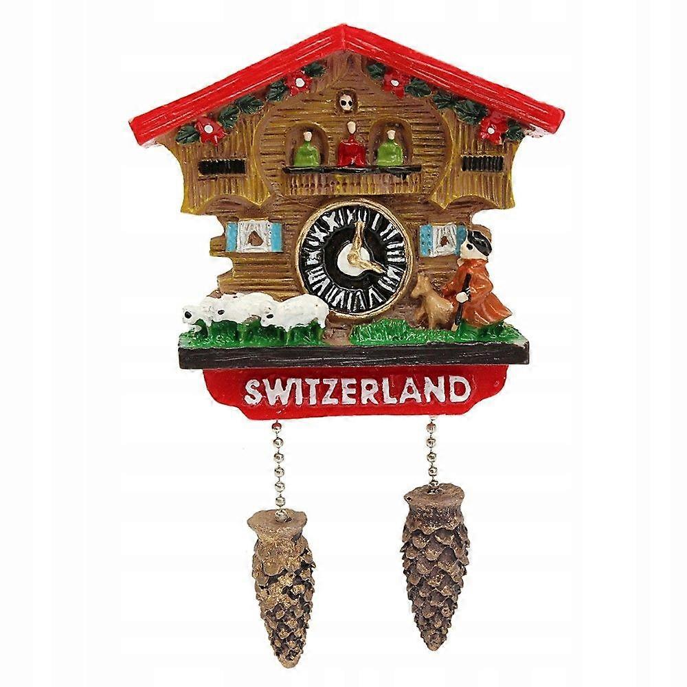 Fridge Magnet Switzerland Cuckoo Clock