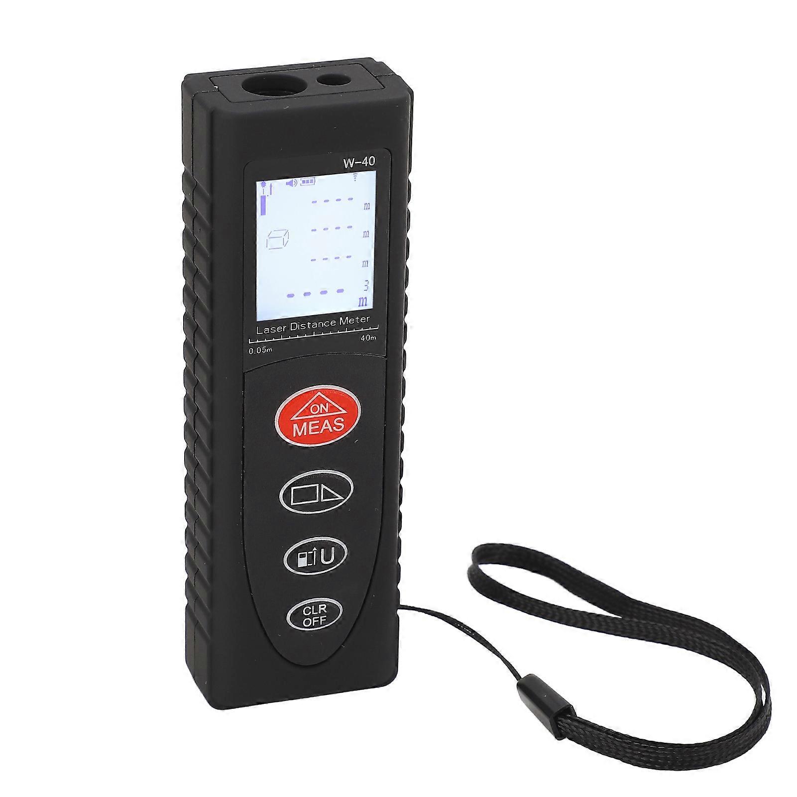 Laser Distance Meter 40meter Mini Portable Digital Accurate Measure Rangefinder Tool