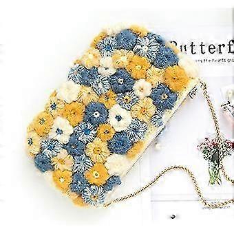 Kenzy Hand Knitted Flowers Bag