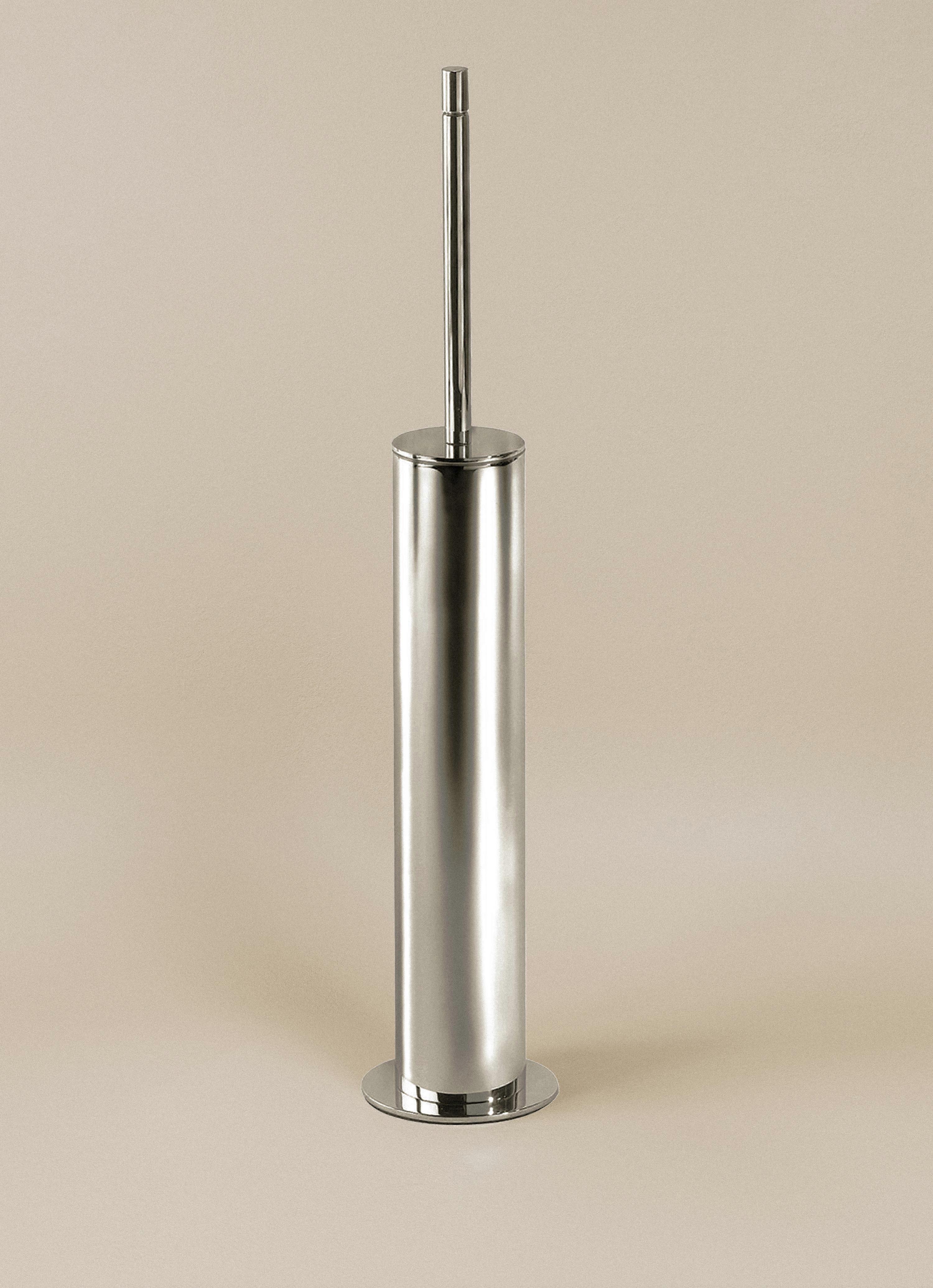 COSMIC Toilet brush & holder, Chrome, MICRA Collection